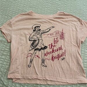 Ariat Peach Graphic Tee